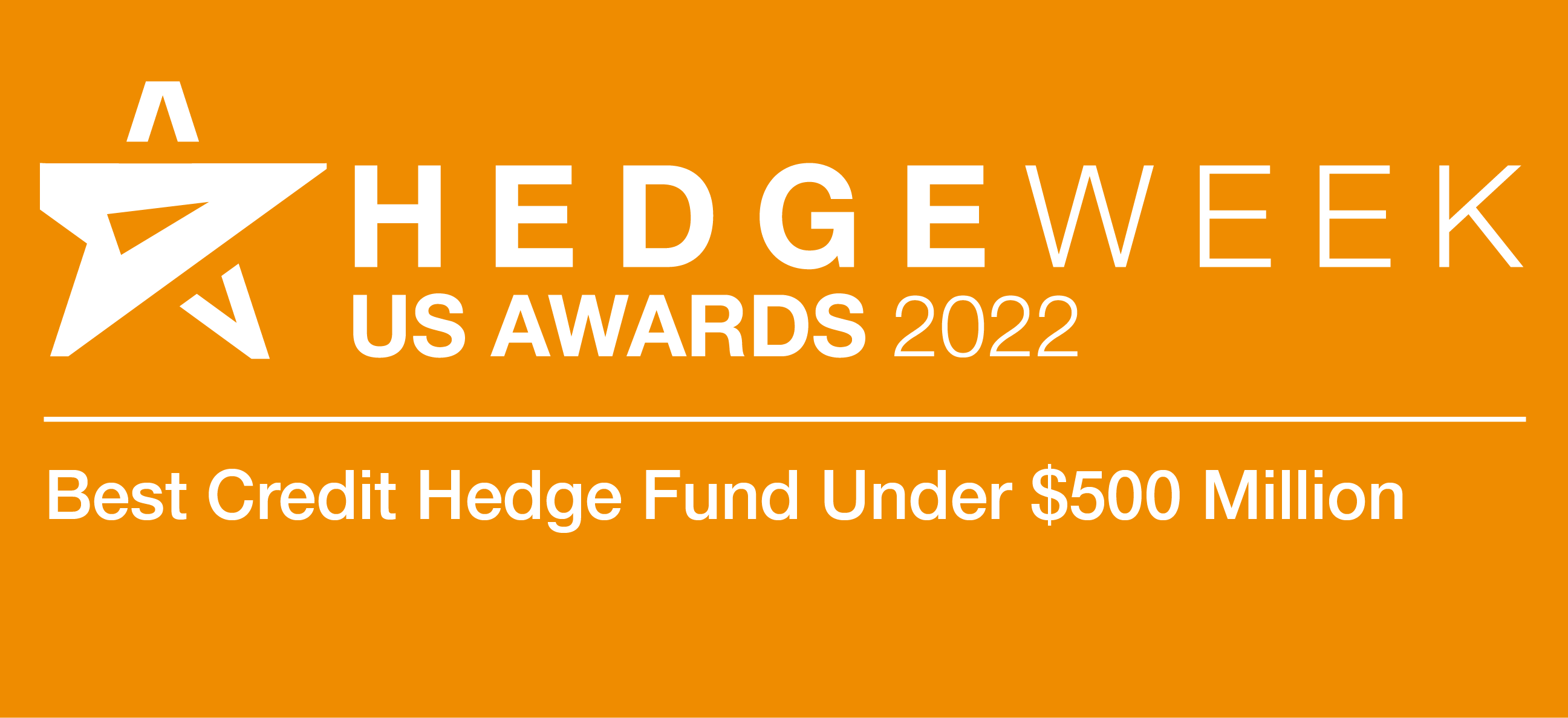 Hedgeweek US Awards 2022 - Best Credit Hedge Fund Under $500 Million