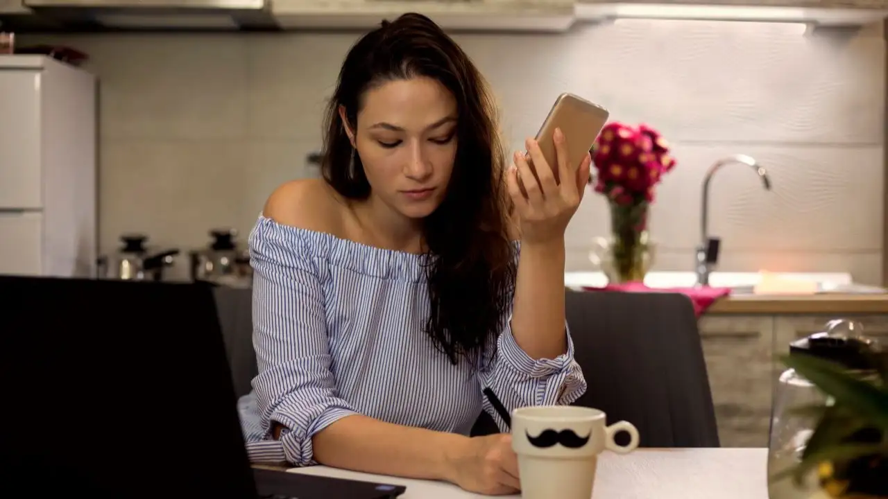 Young woman facing financial difficulties