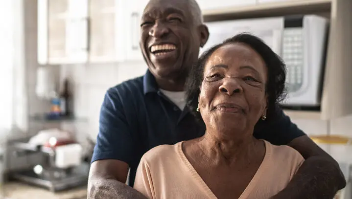 Debt resolved image - Happy couple